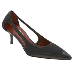 Donald J Pliner Wingtip Leather Pumps